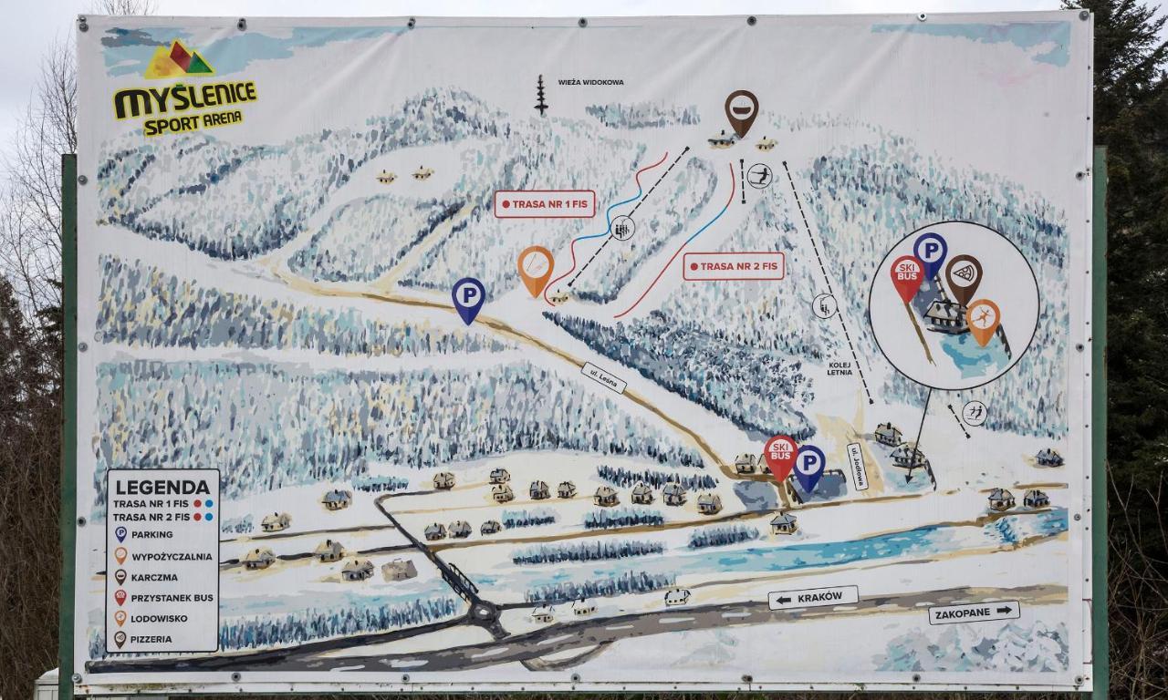 Sloneczny Chelm - Apartamenty W Gorach, Prywatna Sauna Jacuzzi Balia W Cenie, Spa, Grill, Stok Narciarski Myslenice, Sciezki Rowerowe, Rzeka Raba, Widok Na Tatry エクステリア 写真