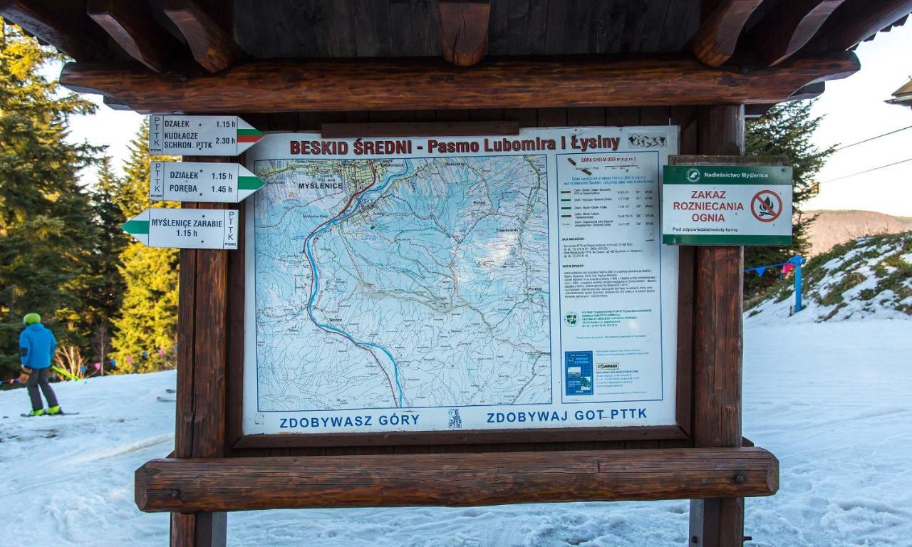 Sloneczny Chelm - Apartamenty W Gorach, Prywatna Sauna Jacuzzi Balia W Cenie, Spa, Grill, Stok Narciarski Myslenice, Sciezki Rowerowe, Rzeka Raba, Widok Na Tatry エクステリア 写真