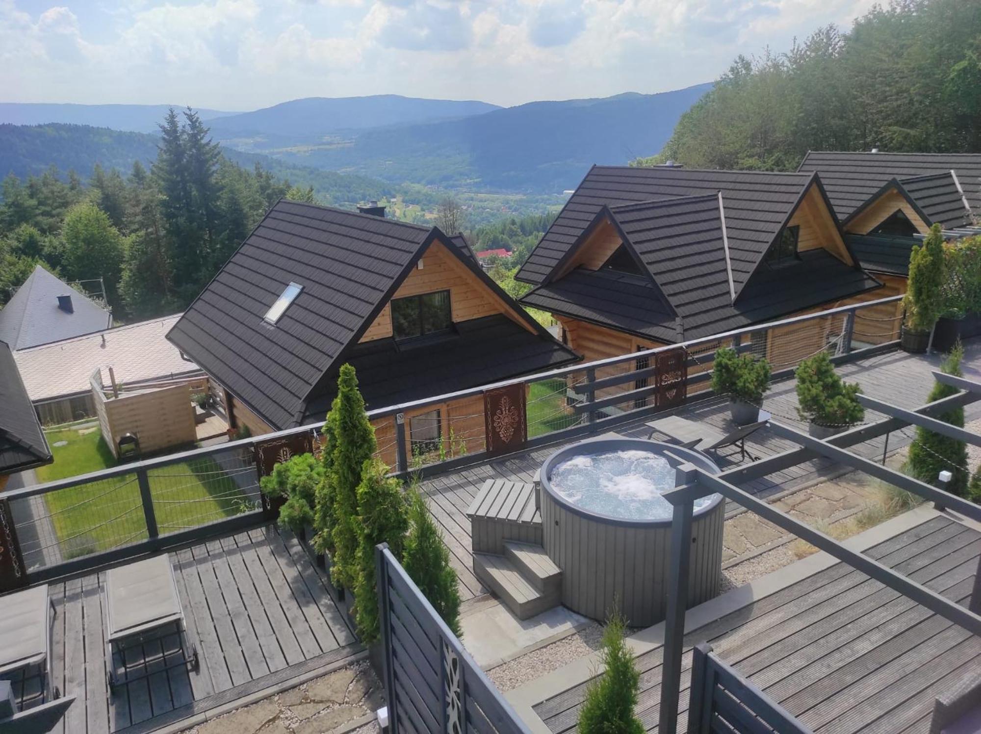 Sloneczny Chelm - Apartamenty W Gorach, Prywatna Sauna Jacuzzi Balia W Cenie, Spa, Grill, Stok Narciarski Myslenice, Sciezki Rowerowe, Rzeka Raba, Widok Na Tatry エクステリア 写真